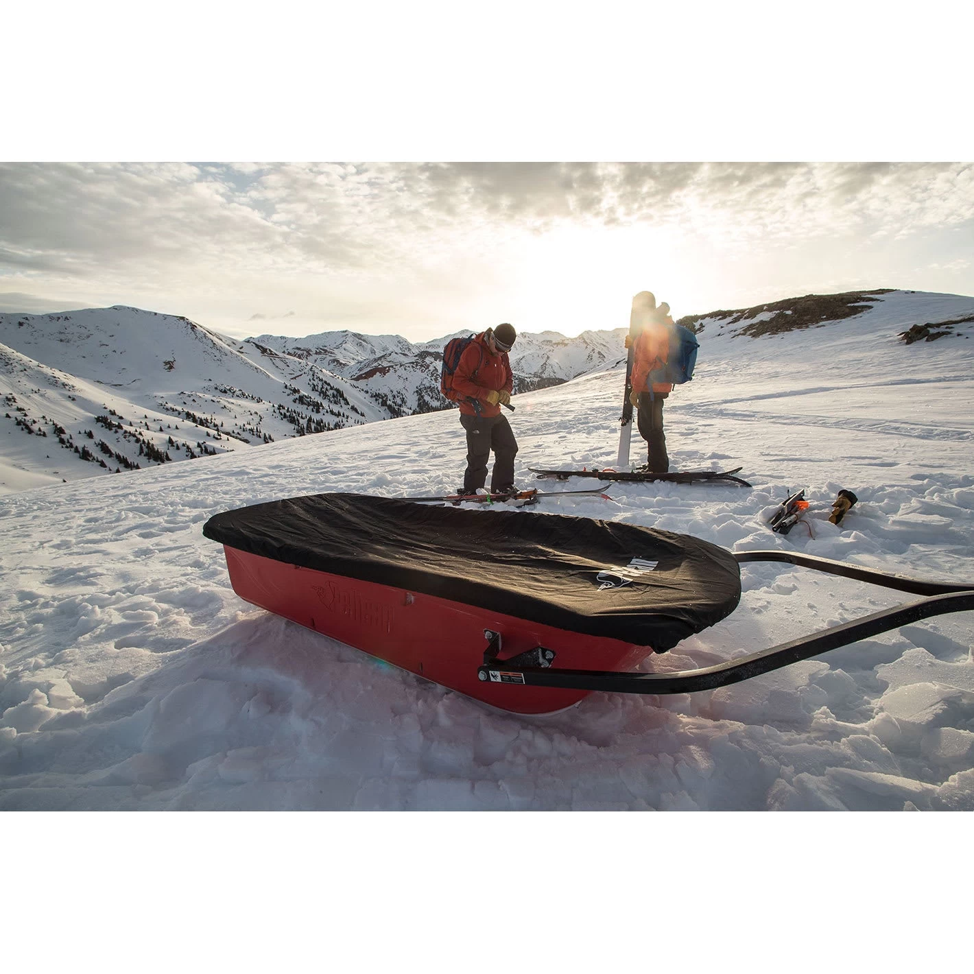 Trek Sport 68 Utility Sled With Runners. Tow Hitch & Travel Cover 6 Trek Sport 68 Utility Sled With Runners. Tow Hitch & Travel Cover - Image 4