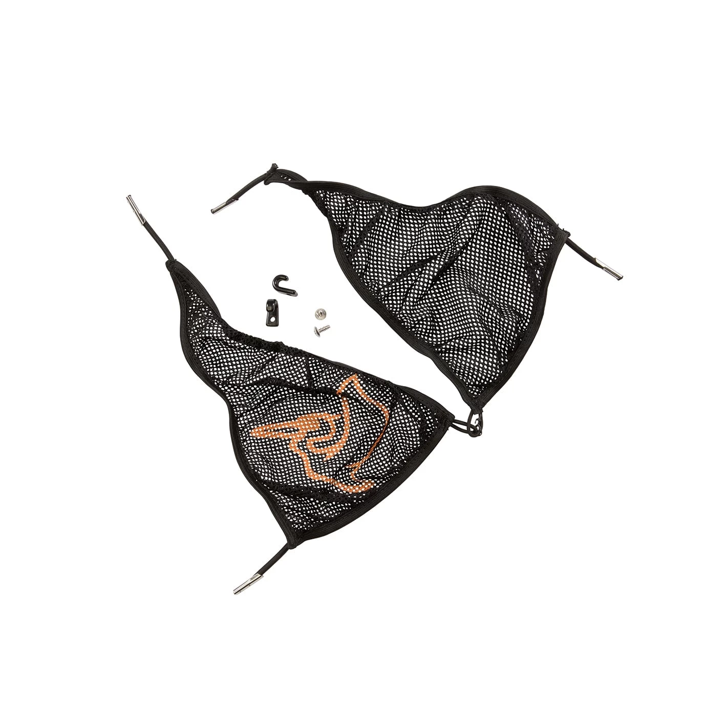 Bright Orange Mesh Deck Cover 3 Bright Orange Mesh Deck Cover