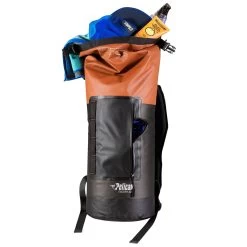 Pelican Sport Exodry 30 L Waterproof Dry Bag -Kayak Equipment Store Exodry30LTerraDryBagOpenView PelicanAccessories