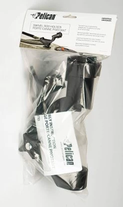 Kayak Swivel Fishing Rod Holder -Kayak Equipment Store PelicanSupportdecanneapechepivotantSportKayak Reglablepourbateauetkayak Pourspinningetappat Noir package