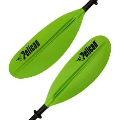 Pelican Sport Standard Paddle - Kayak Paddle 220 Cm (87'') -Kayak Equipment Store Standard recreational kayak paddle 230 cm 90.5 Green